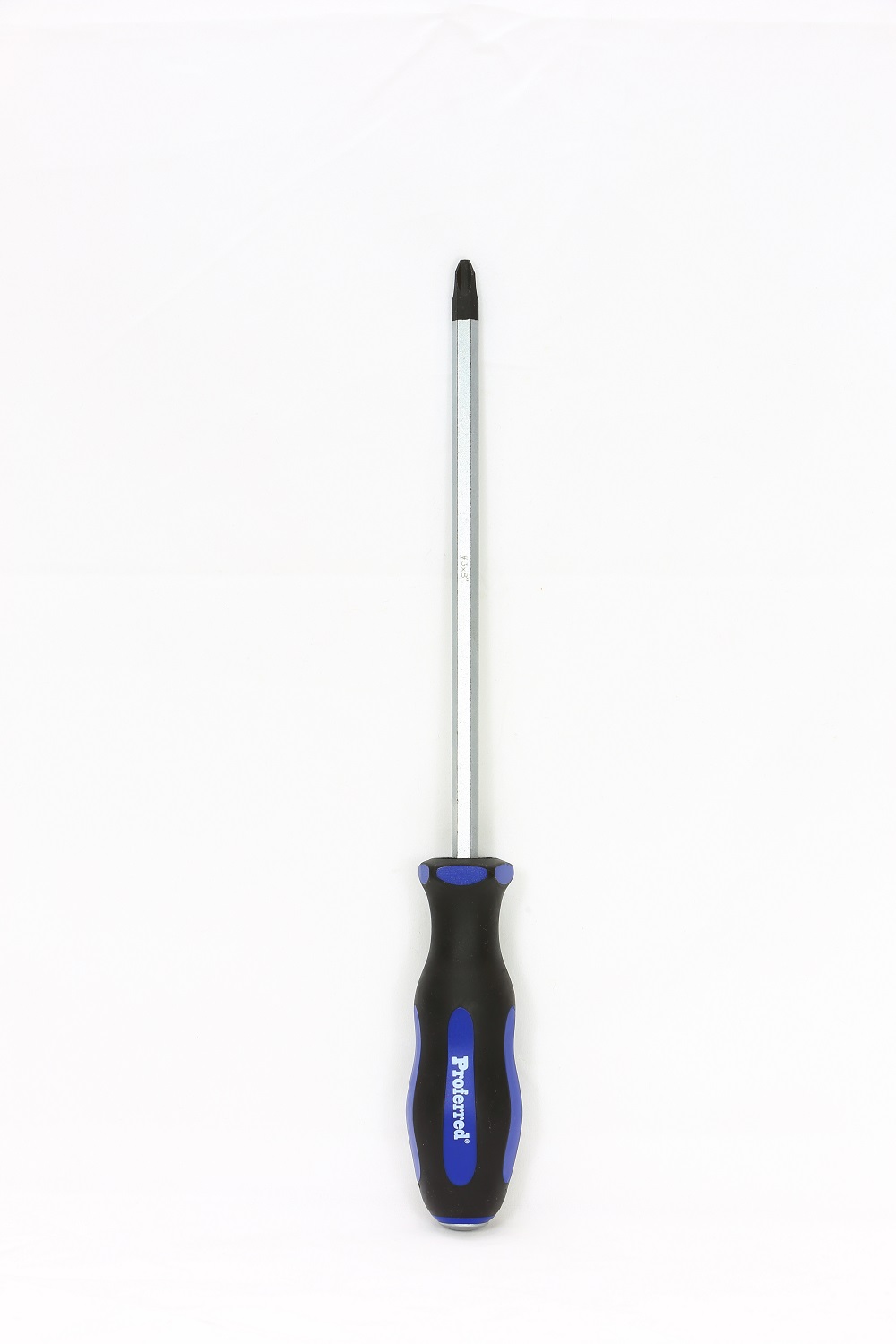 PROFERRED GO-THRU SCREWDRIVER PHILLIPS #3 X 8'' BLUE HANDLE